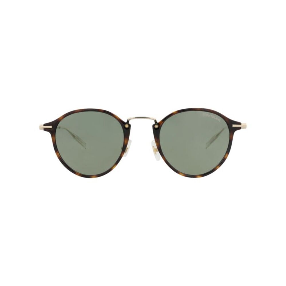 Montblanc Round-Frame Injection Sunglasses Multi Mens